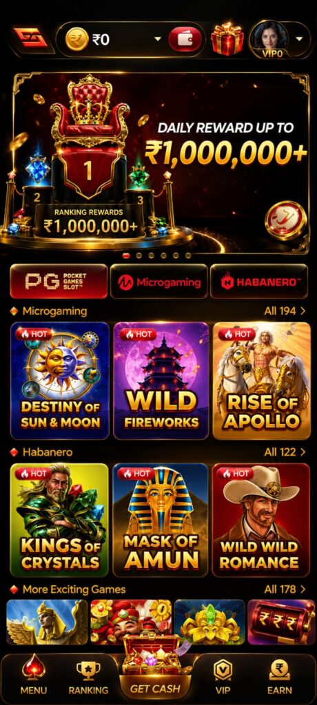 IS7 Game homepage showing a modern online gaming platform with mobile-friendly interface and secure login features.