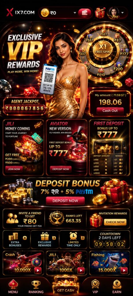 IX7 Game APK download page with Android smartphone, secure installation, and latest gaming platform interface.