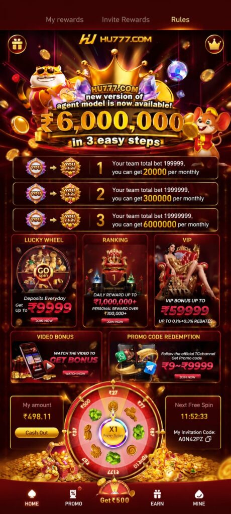 HU777 Game APK download page with Android smartphone, quick install, secure access, and modern gaming platform interface.
