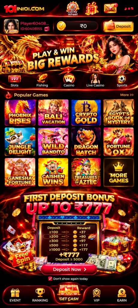 IN101 Game – Exciting Online Gaming Platform