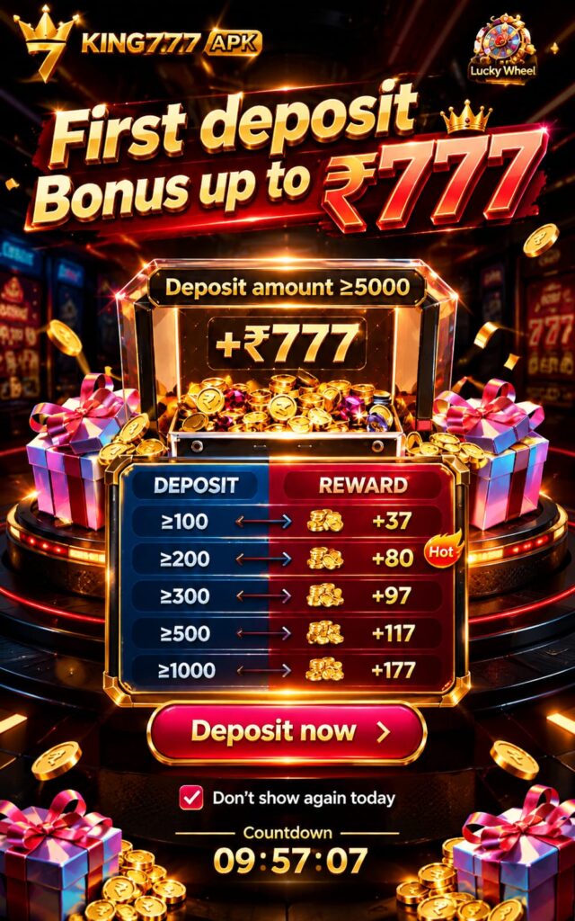 King777 Game premium online gaming platform featuring modern graphics and digital gaming entertainment